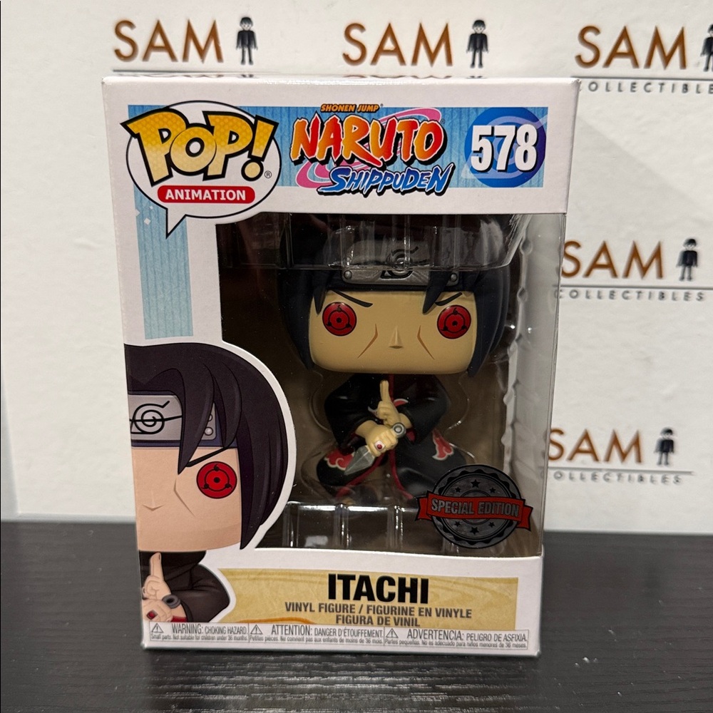 Funko Pop! Itachi 578  Special Edition + Protector
